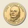 USA(06) elnökök 1 dollár '' John Quincy Adams '' 2008 UNC
